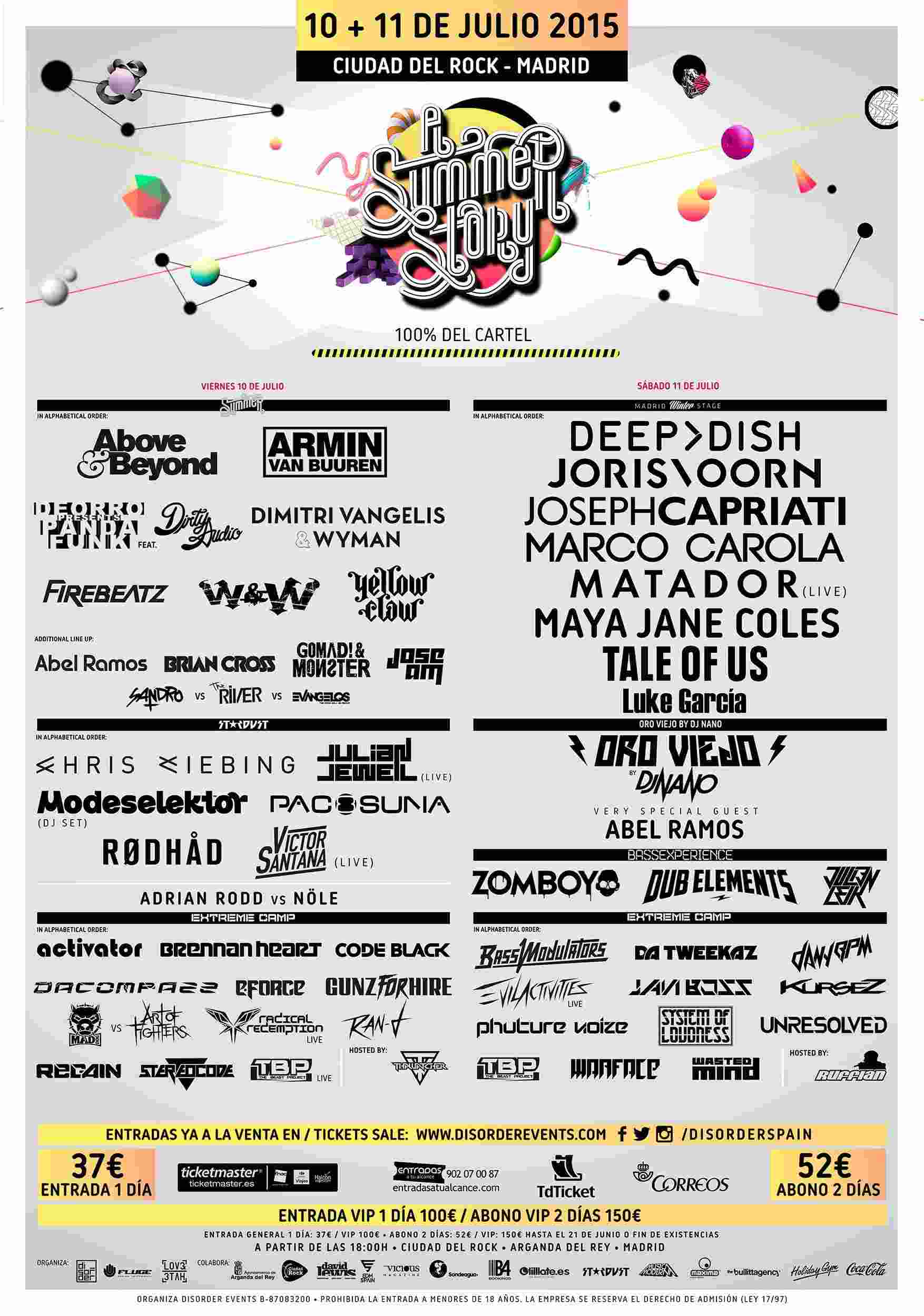 Cartel A Summer Story - 2015